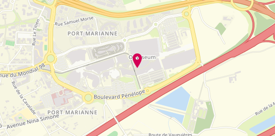 Plan de André, Soleil
Centre Commercial Odysseum Delivery Area - Zone Aménagement Port
2 place de Lisbonne, 34000 Montpellier, France