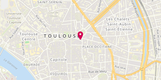 Plan de Fursac, 5 Rue Montardy, 31000 Toulouse