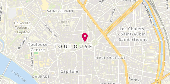 Plan de Bocage TOULOUSE ALSACE LORRAINE, 43 Rue d'Alsace Lorraine, 31000 Toulouse