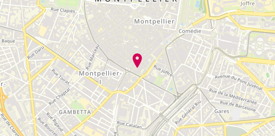Plan de Escassut, 25 Rue des Étuves, 34000 Montpellier