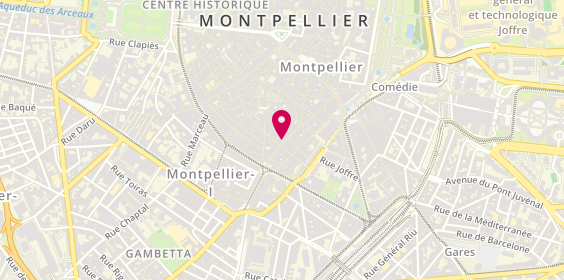 Plan de Podium, 50 Grand Rue Jean Moulin, 34000 Montpellier