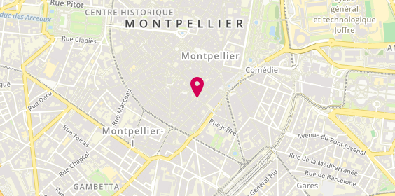 Plan de Petit Lord, 27 Grand Rue Jean Moulin, 34000 Montpellier
