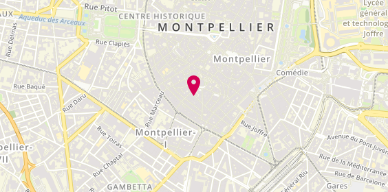 Plan de Offwhite, 8 Rue du Petit Saint-Jean, 34000 Montpellier