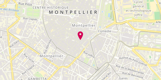 Plan de Dewachter Montpellier, 22 Grand Rue Jean Moulin, 34000 Montpellier
