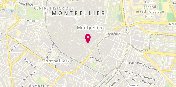 Plan de Du Pareil au même, 19 Grand Rue Jean Moulin, 34000 Montpellier