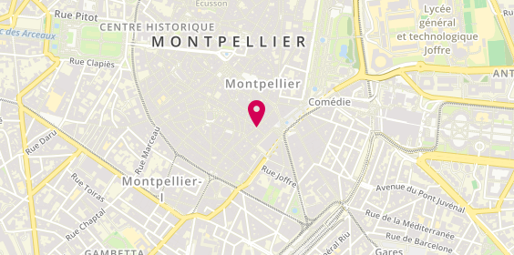Plan de Kromatik, 18 Grand Rue Jean Moulin, 34000 Montpellier
