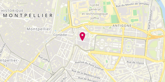 Plan de IKKS, 1 Rue des Pertuisanes #319, 34000 Montpellier