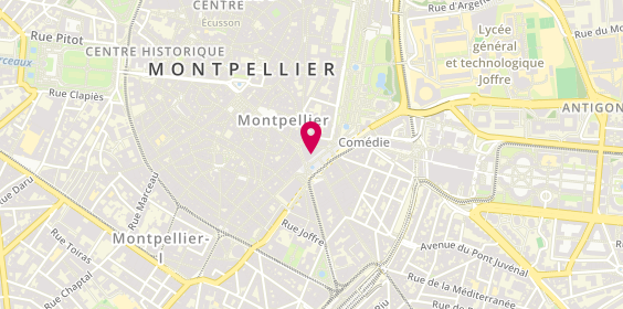 Plan de Foot Locker, 8 place de la Comédie, 34000 Montpellier