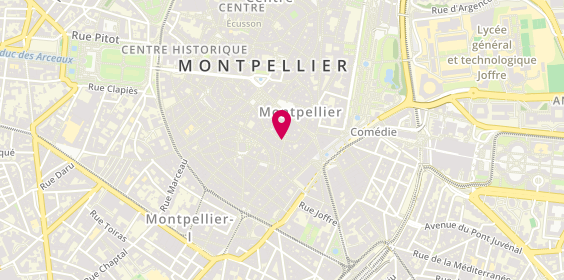 Plan de Eric Bompard, 18 Rue de l'Argenterie, 34000 Montpellier