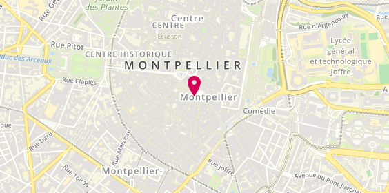 Plan de Erbé Espace de la Chaussure, 8 Rue de la Loge, 34000 Montpellier