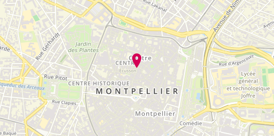 Plan de Mandala, 20 Rue de l'Universite, 34000 Montpellier