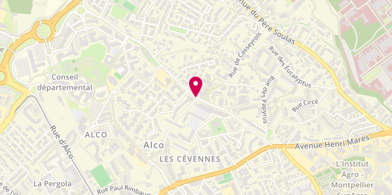 Plan de CHANFOUA Soufian, Residence Les Cevennes - Bâtiment N7
949 Avenue du Professeur Louis Ravaz, 34080 Montpellier