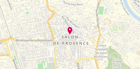 Plan de Okaidi, 123 Cours Victor Hugo, 13300 Salon-de-Provence