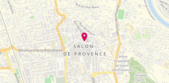 Plan de Les Mariées de Provence, 16 Rue Concert, 13300 Salon-de-Provence