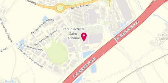 Plan de La Halle, Zone Aménagement Saint-Antoine, 34130 Saint-Aunès