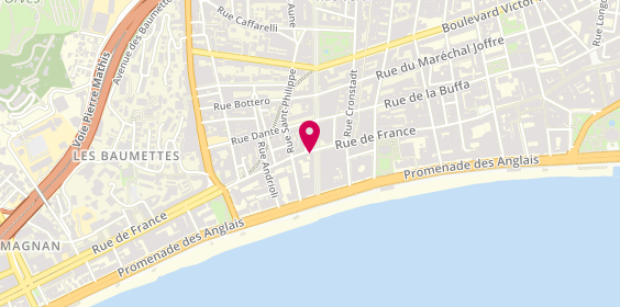 Plan de Isadia, 93 Rue de France, 06000 Nice