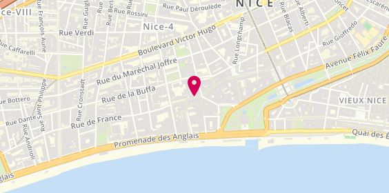 Plan de Roberto Durville, 4 Rue de France, 06000 Nice