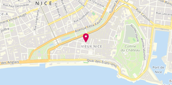 Plan de Pura Vida, 12 Rue du Marché, 06000 Nice