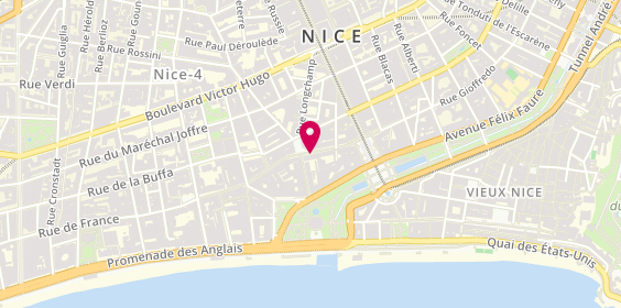 Plan de L'Atelier, 13 Rue Masséna, 06000 Nice