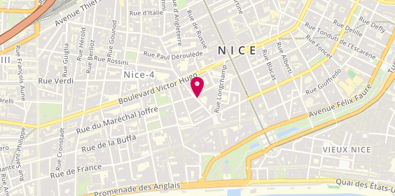 Plan de Des Petits Hauts, 8 Rue Alphonse Karr, 06000 Nice