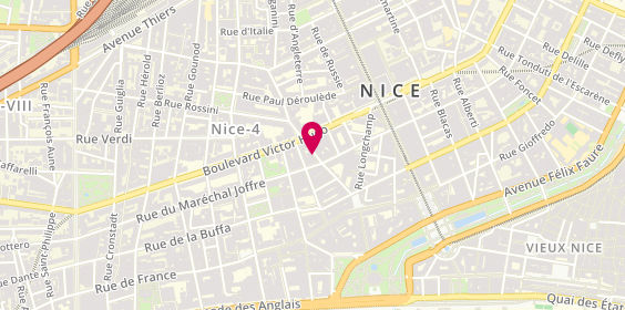 Plan de Mon Envie Me, 9 Rue Alphonse Karr, 06000 Nice