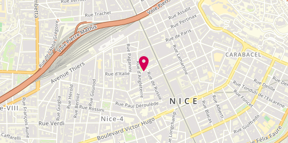 Plan de Le Tandoori, 9 Rue d'Italie, 06000 Nice