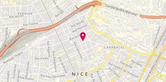 Plan de Everso Nice, 14 Avenue Notre Dame, 06000 Nice