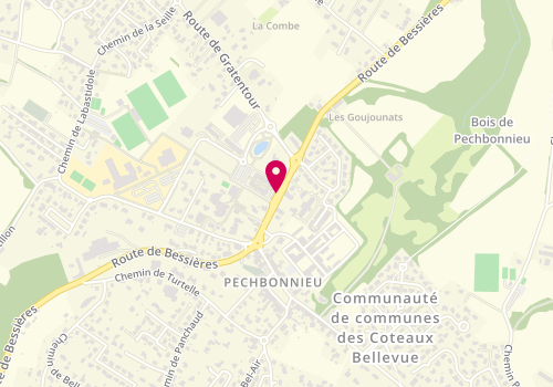 Plan de Mlt, 21 Route de Bessieres - Route Départementale 15, 31140 Pechbonnieu