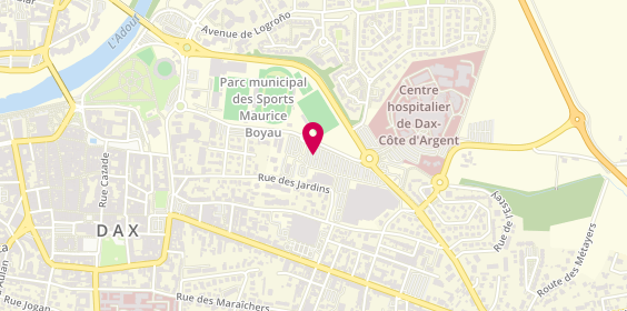 Plan de De Paris A Milan, Centre Commercial Carrfour
Boulevard Yves du Manoir, 40100 Dax