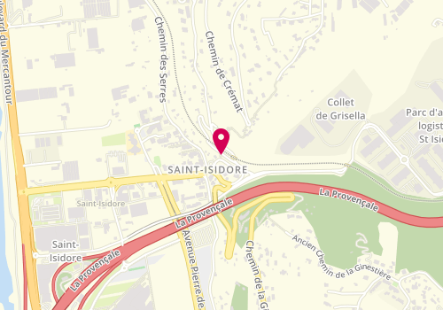 Plan de San Marina, Route Nationale 202 Centre Commercial Leclerc Quartier Saint Isidore, 06200 Nice