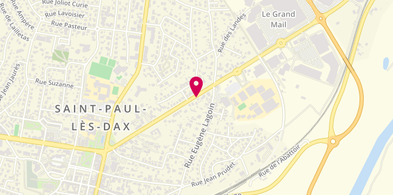 Plan de Camaieu, Centre Commercial Adour Oceane Route Nationale 124
Boulevard Saint Vincent de Paul, 40990 Saint-Paul-lès-Dax