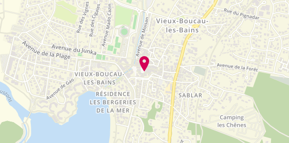 Plan de DESTISONS Martine, Tout Pour la Mer 2 Place Mairie, 40480 Vieux-Boucau-les-Bains