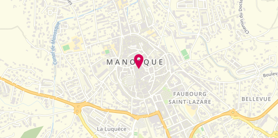 Plan de Profil Chaussures, 60 Rue Grande, 04100 Manosque