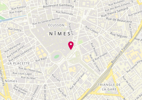 Plan de Les Chaussures du Palais, 6 Boulevard de la Libération, 30000 Nîmes