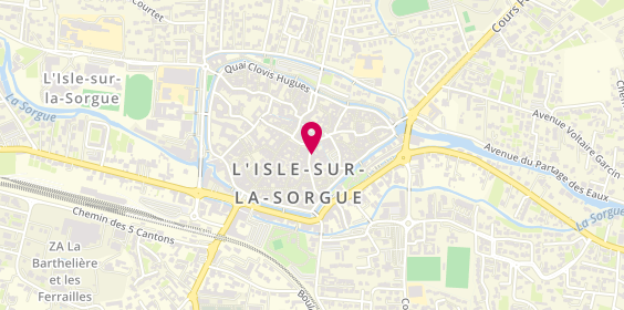 Plan de PRIORI Adriano, 3 Rue de la Republique, 84800 L'Isle-sur-la-Sorgue