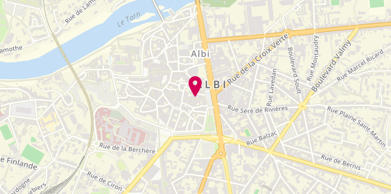 Plan de Etam Lingerie, 8 Rue de l'Hôtel de Ville, 81000 Albi