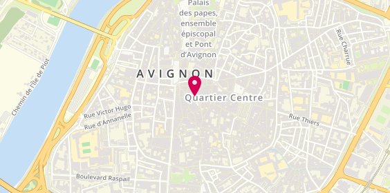 Plan de Numéro 6, 6 Rue Rouge, 84000 Avignon
