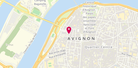 Plan de Finsbury Avignon, 10 Rue Joseph Vernet, 84000 Avignon