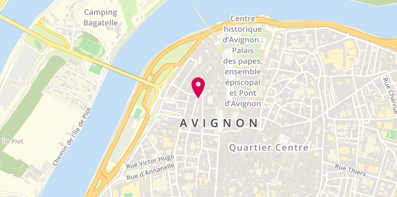 Plan de Passaggio Obbligato, 28 Rue de la Petite Fusterie, 84000 Avignon