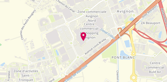 Plan de Devred, Centre Commercial Auchan Avignon Nord
533 avenue Louis Braille, 84130 Le Pontet