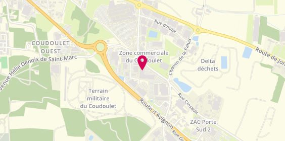 Plan de Orchestra, Rue Cinsault Centre Commercial Carrefour, Zone Aménagement du Coudoulet, 84100 Orange