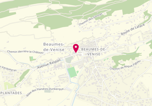 Plan de L' Etape du Ventoux, 70 avenue Raspail, 84190 Beaumes-de-Venise