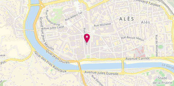 Plan de Elisacs, 37 Rue d'Avejan, 30100 Alès