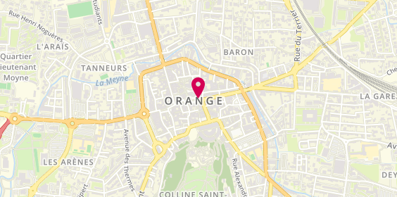 Plan de Chaussures Jacky, 2 Rue de la République, 84100 Orange