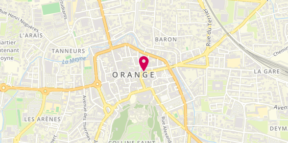 Plan de Sud Express, 10 Rue de la République, 84100 Orange