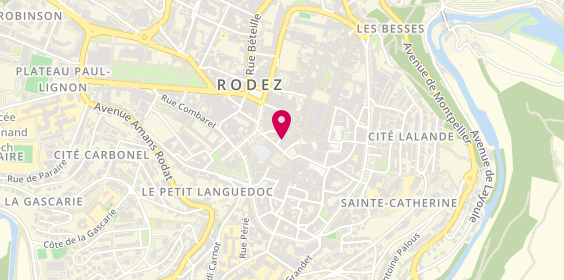 Plan de Alizé, 3 Rue Martyrs de la Résistance, 12000 Rodez