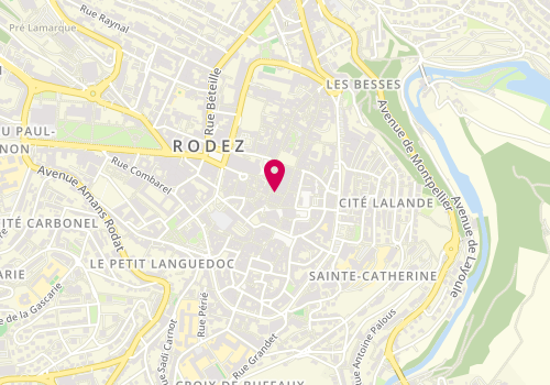 Plan de Ypsé, 4 Rue Monteil, 12000 Rodez