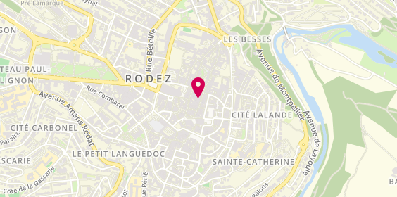Plan de Des Souliers Par Milliers, 23 Rue Neuve, 12000 Rodez