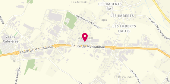Plan de Distri-Center, 316 Route de Montauban, 12200 Villefranche-de-Rouergue