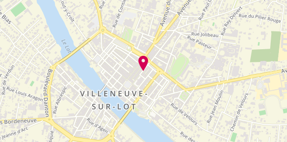 Plan de Caroll, 20 Rue Sainte-Catherine, 47300 Villeneuve-sur-Lot